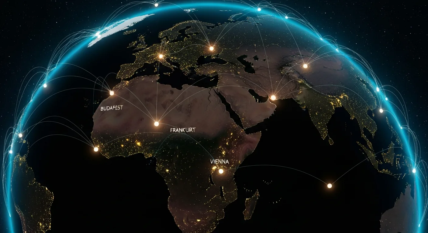 Edge-network világtérkép