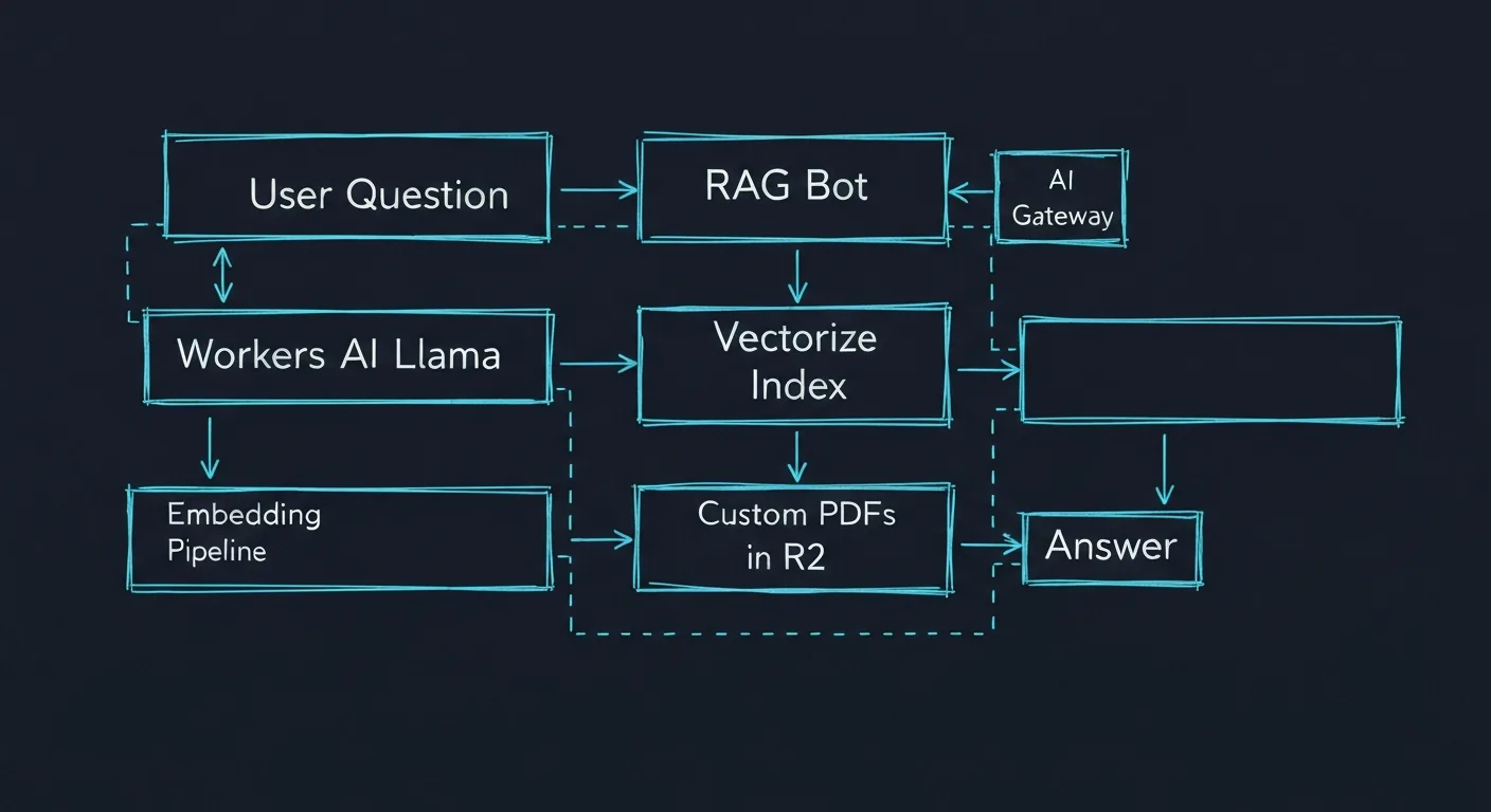 RAG-bot architektúra