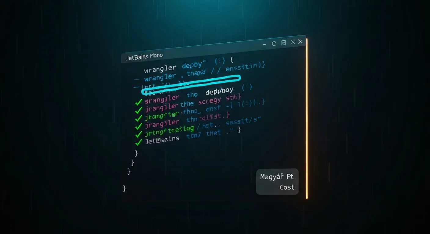 Wrangler deploy terminal
